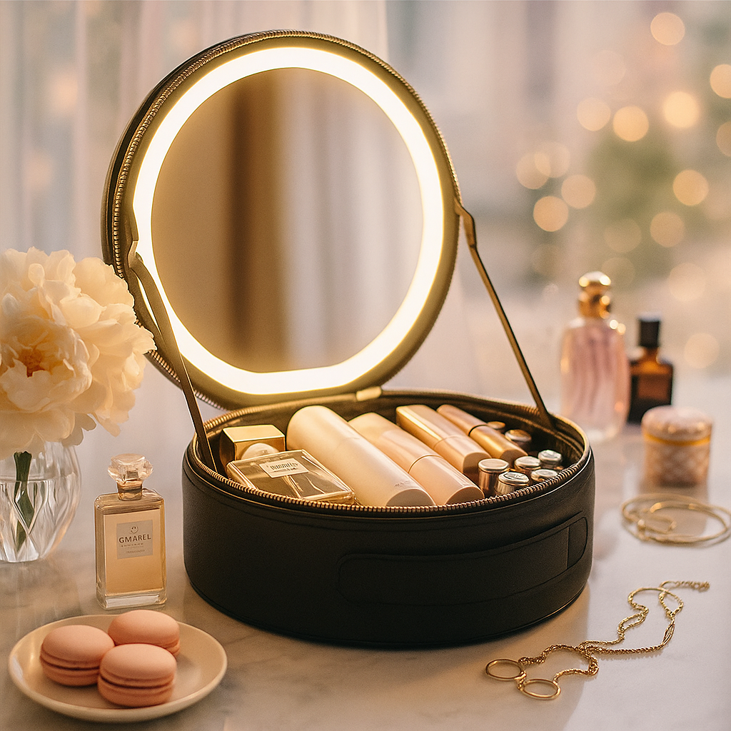 LumiGlow™ Professional Travel Vanity Case