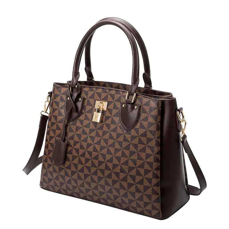 Stylish Large Capacity Women's Tote Bag with Print