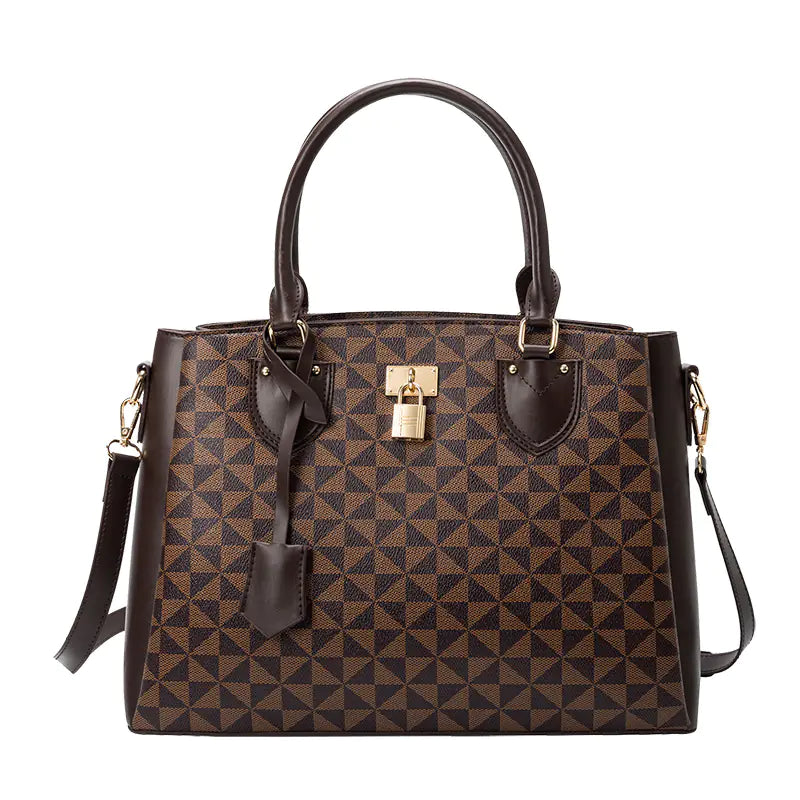 Stylish Large Capacity Women's Tote Bag with Print