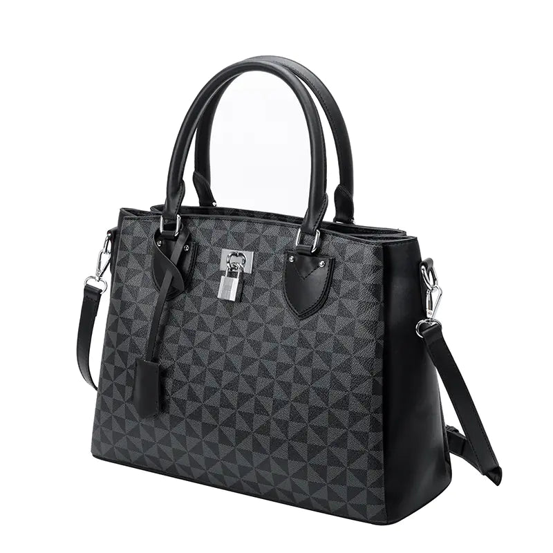Stylish Large Capacity Women's Tote Bag with Print