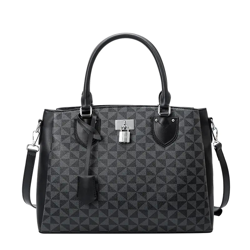 Stylish Large Capacity Women's Tote Bag with Print