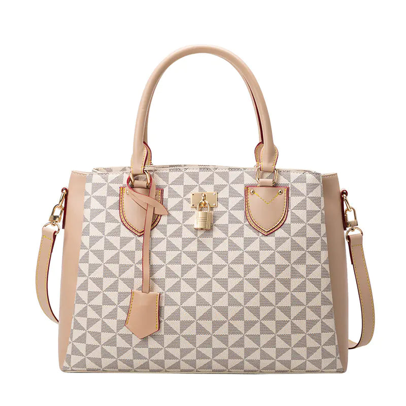 Stylish Large Capacity Women's Tote Bag with Print