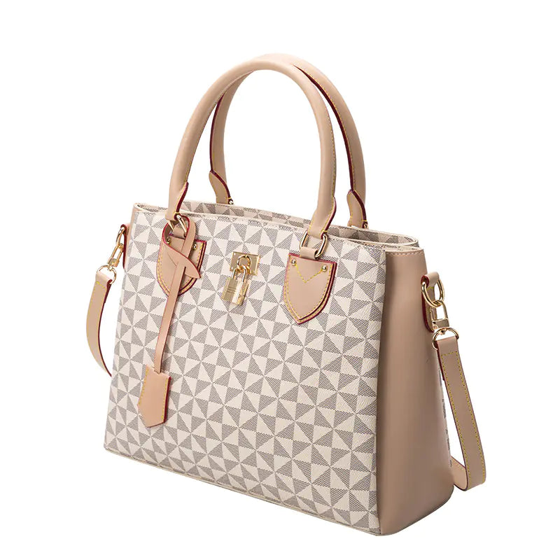 Stylish Large Capacity Women's Tote Bag with Print